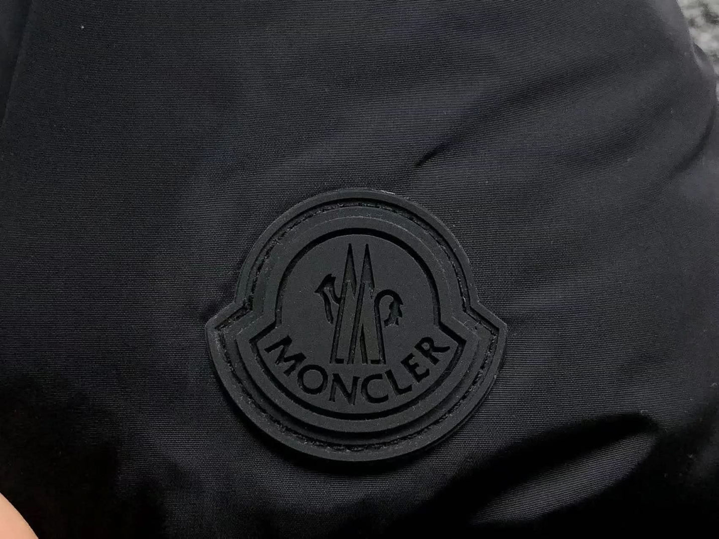 Moncler montcla black Mens down jacket asasshop