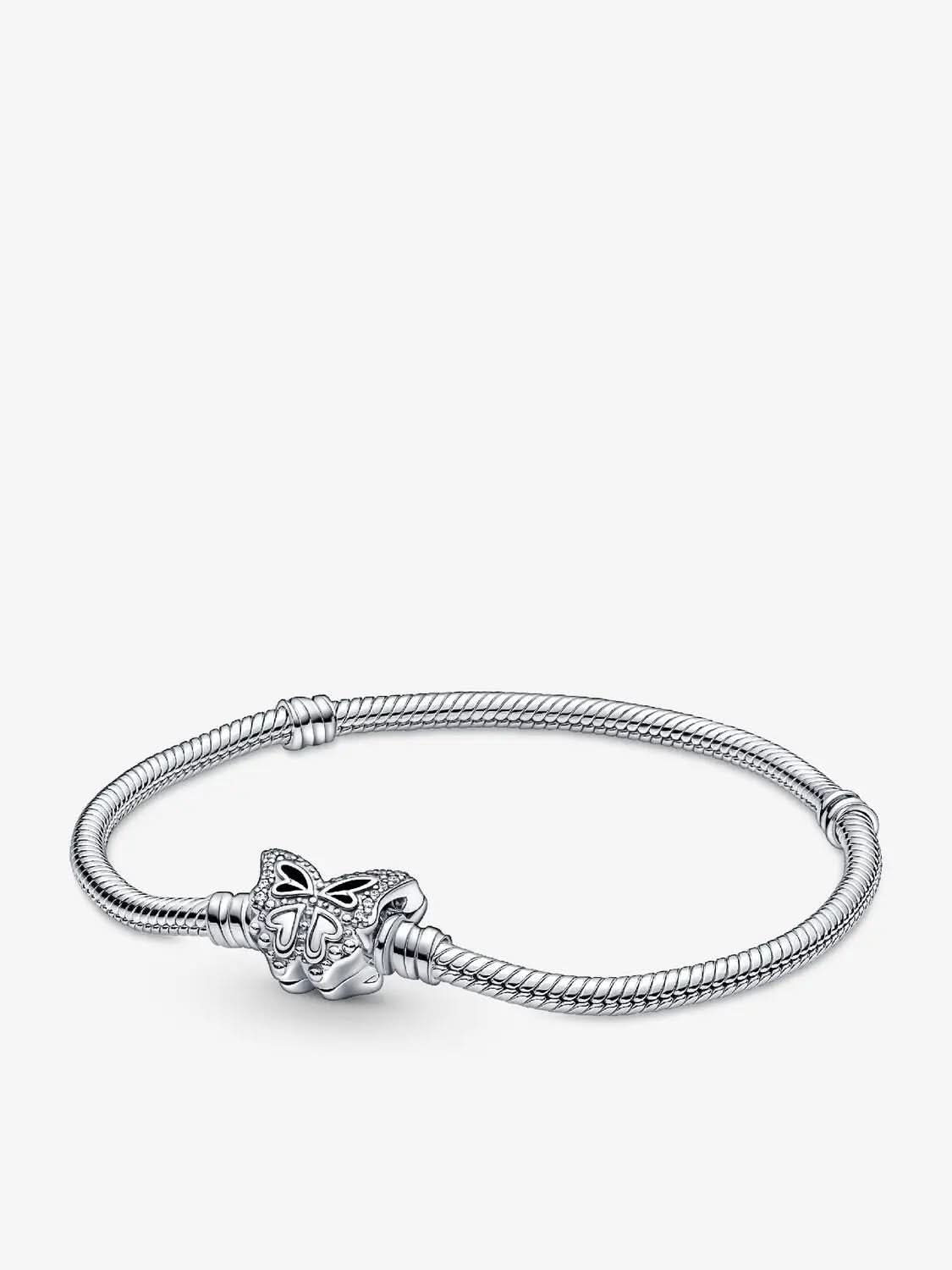 Sparkling Butterfly Charm and Bracelet Gift Set asasshop