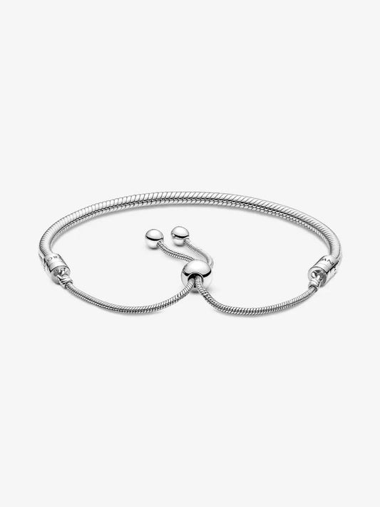 Snake Chain Slider Bracelet Sterling silver asasshop