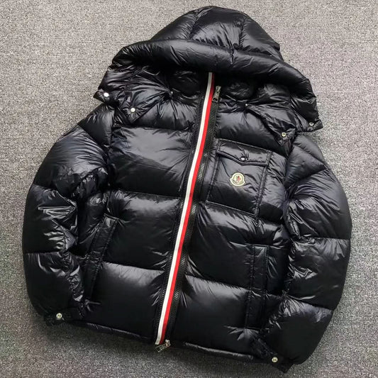 Black Montbeliard Down Jacket Moncler asasshop