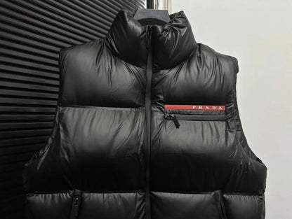 Light Re-Nylon Hooded Gilet Jacket asasshop