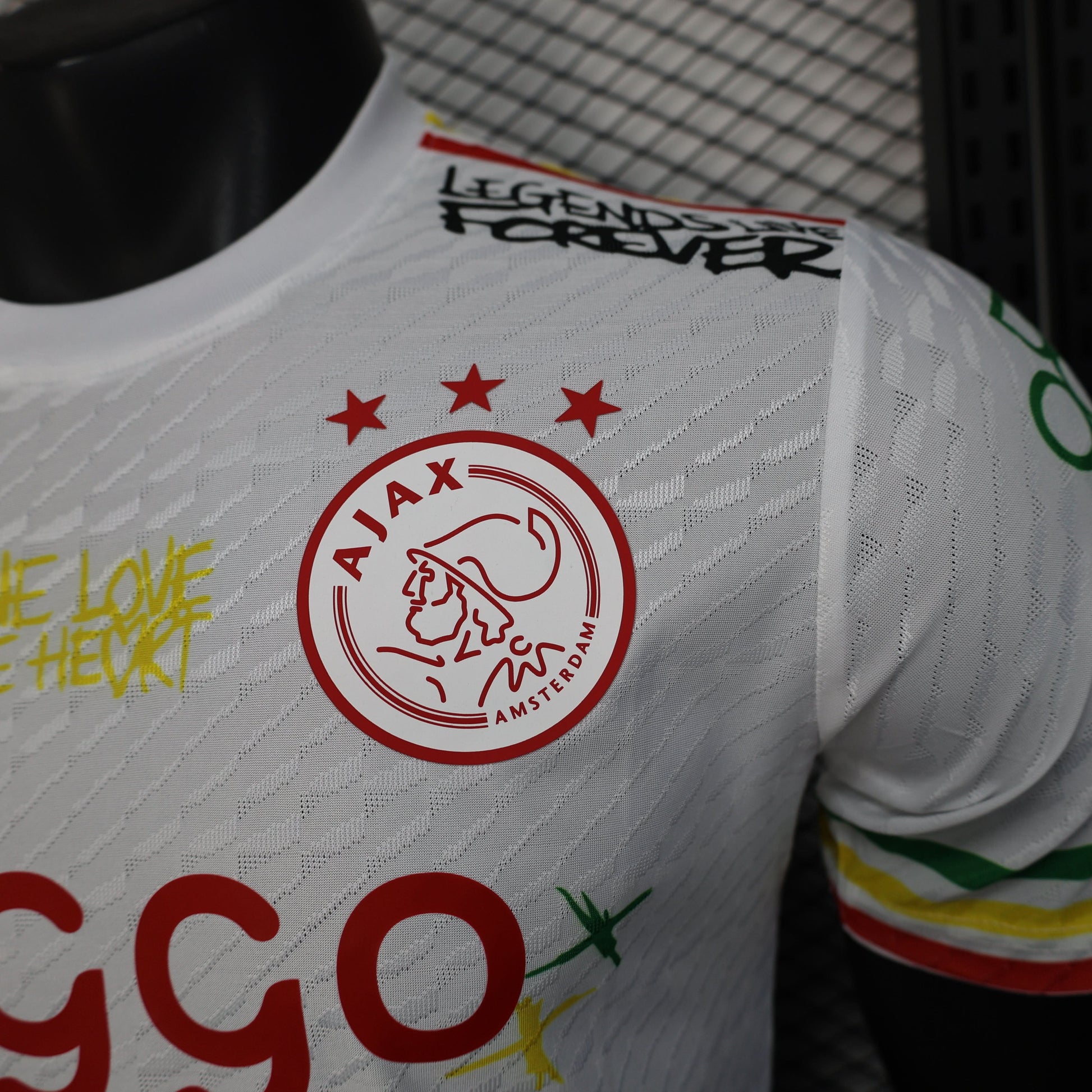2025-26 Ajax Special White Player S-2XL asasshop