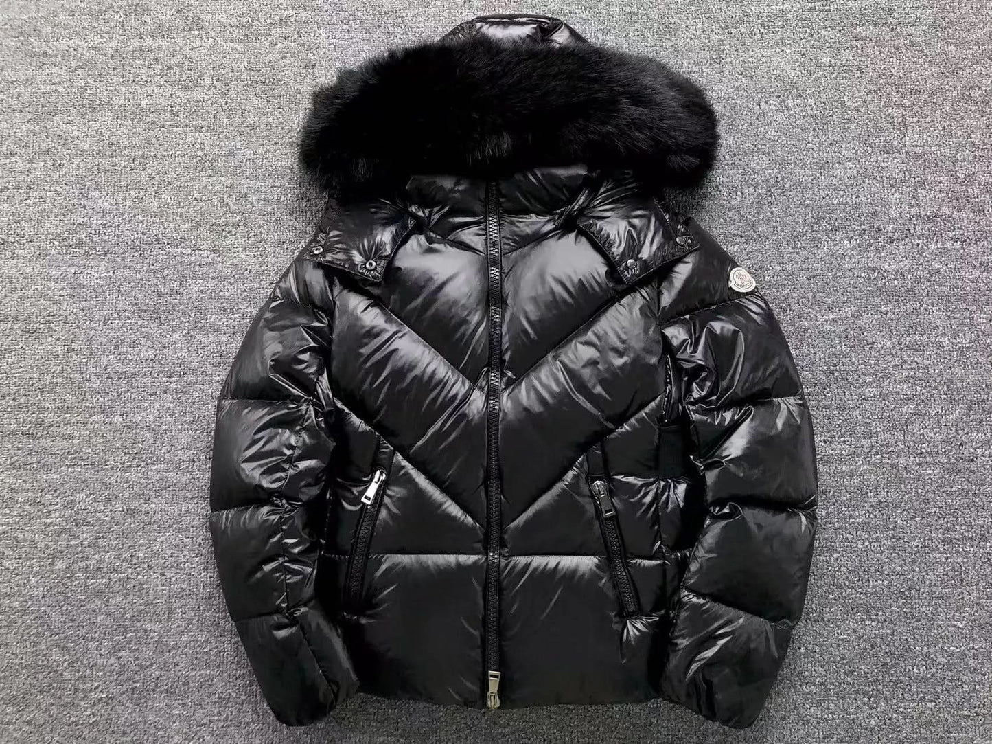 Moncler Fulmarus hooded quilted nylon jacket asasshop