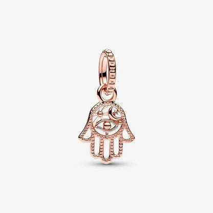 Protective Hamsa Hand Dangle Charm asasshop