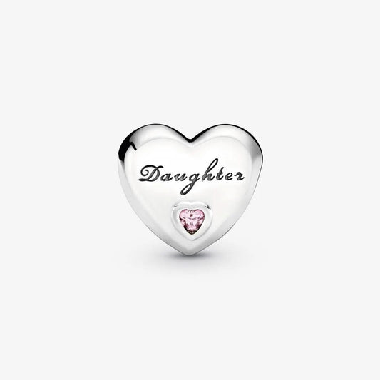 Daughter Heart Charm asasshop