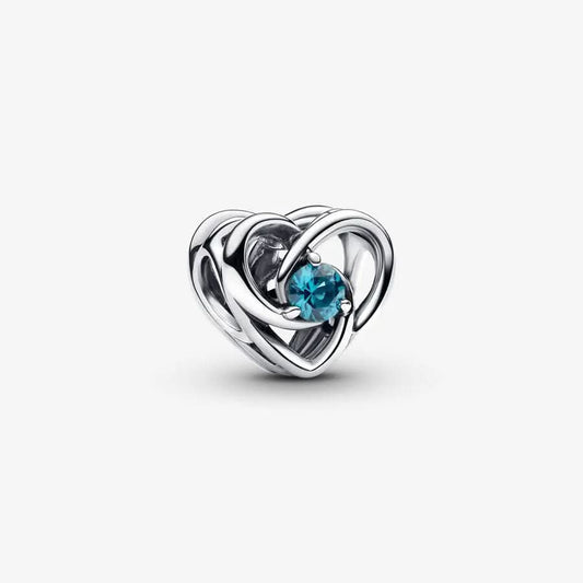 Entwined Heart & Stones Charm asasshop