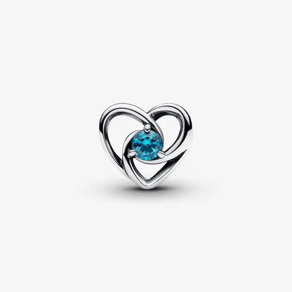 Entwined Heart & Stones Charm asasshop