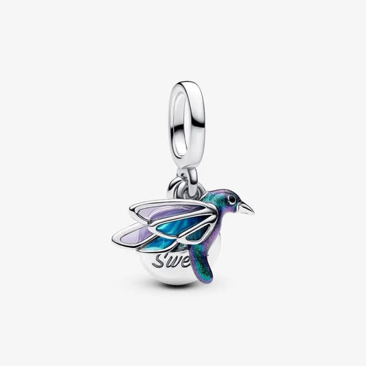 Dragonfly Double Dangle Charm asasshop