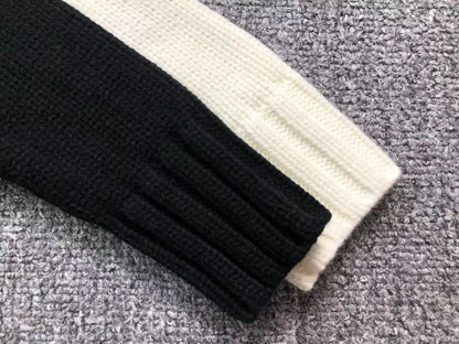 Moncler padded wool cardigan asasshop