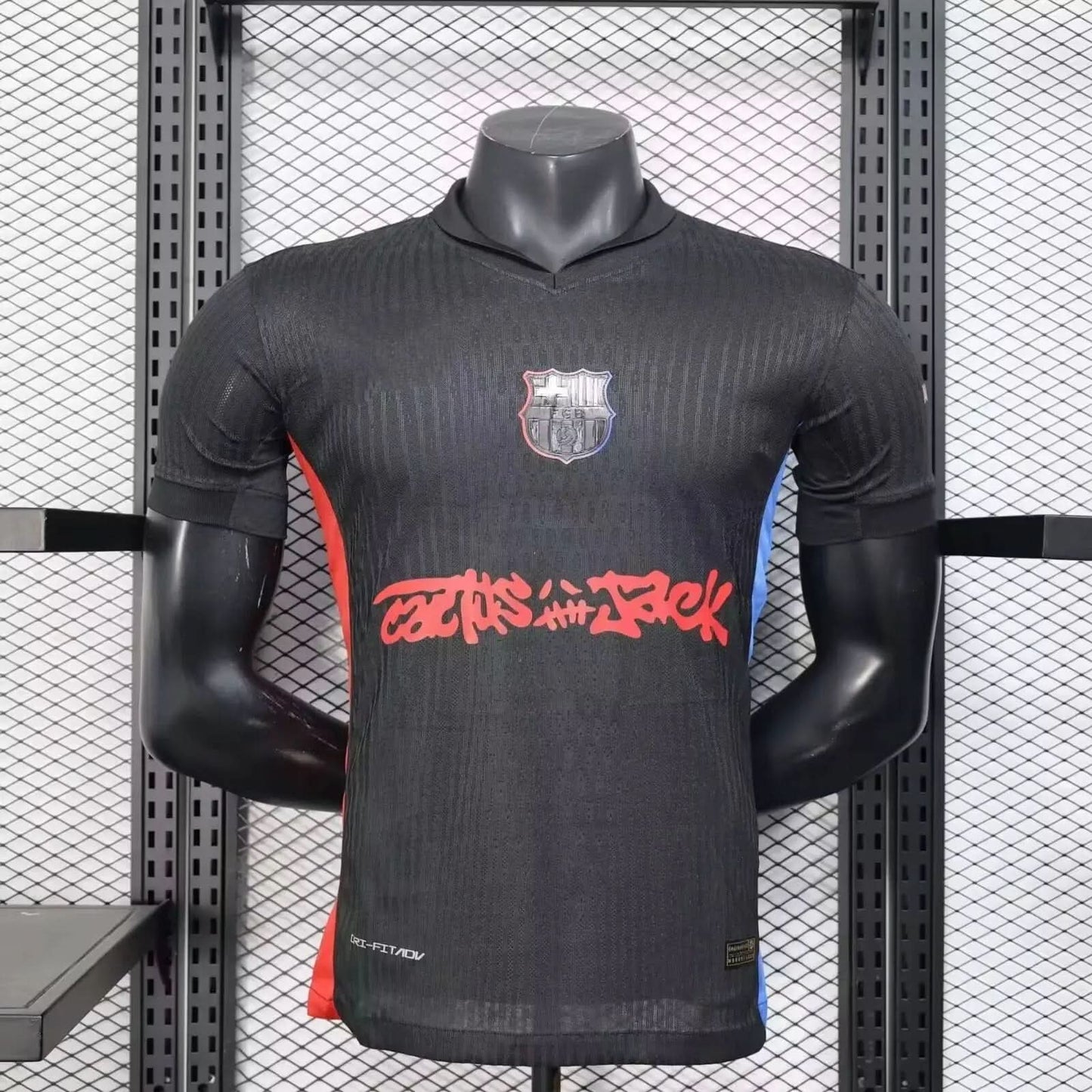 2025-26 Barcelona Travis Scott Away Player S-4XL asasshop