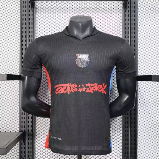 2025-26 Barcelona Travis Scott Away Player S-4XL asasshop