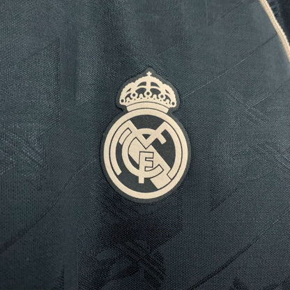 2025-26 Real Madrid Cotton T-Shirt Black S-2XL asasshop