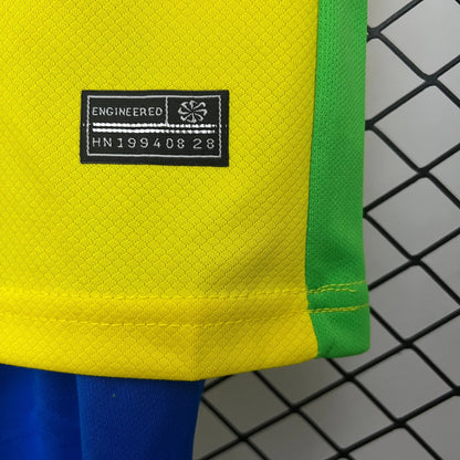 2025-26 Brazil Home KIDS SIZE 16-28 asasshop