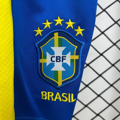 2025-26 Brazil Home KIDS SIZE 16-28 asasshop