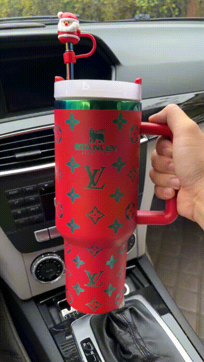 Stanley lv 40 oz Holographic Thermal Cup – Shine, Style, and Comfort in Every Sip