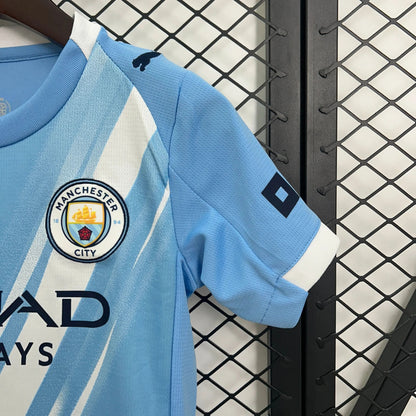 2025-26 Manchester City home Kids 16-28 asasshop
