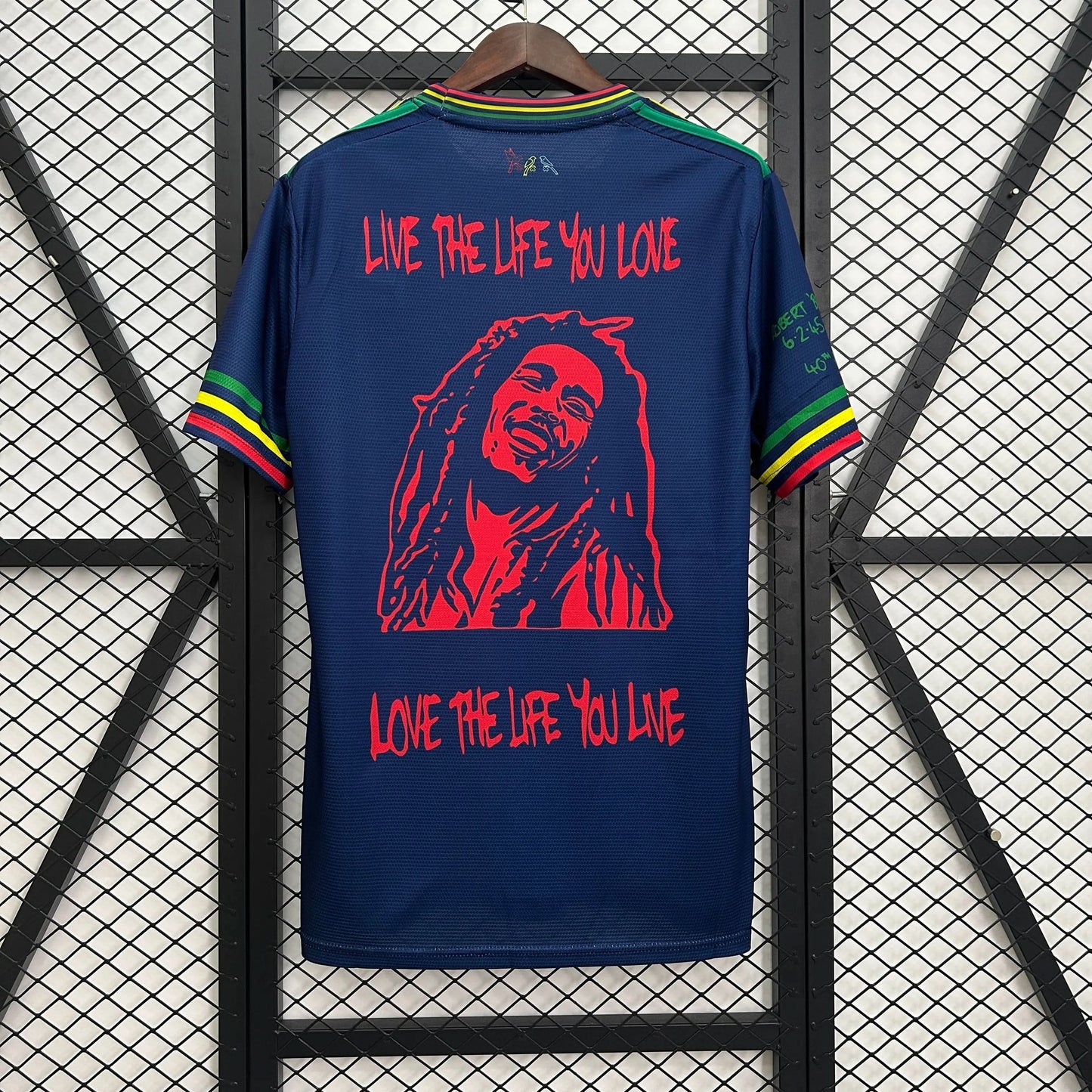 2025-26 Ajax Amsterdam Bob Marley 40th Blue S-2XL asasshop