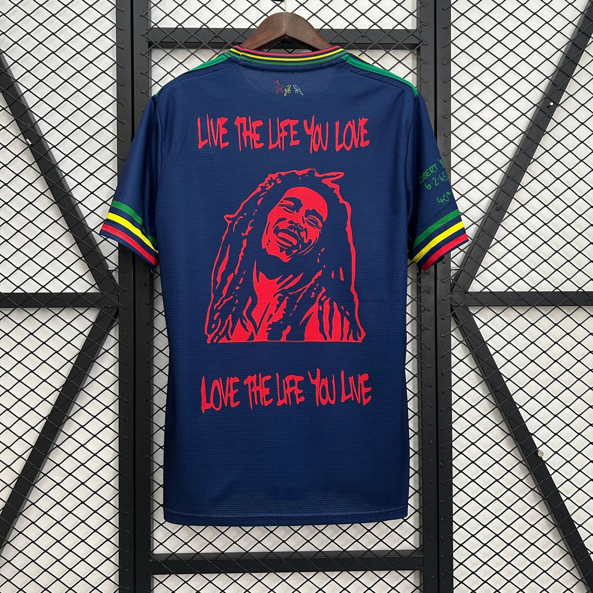 2025-26 Ajax Amsterdam Bob Marley 40th Blue S-2XL asasshop