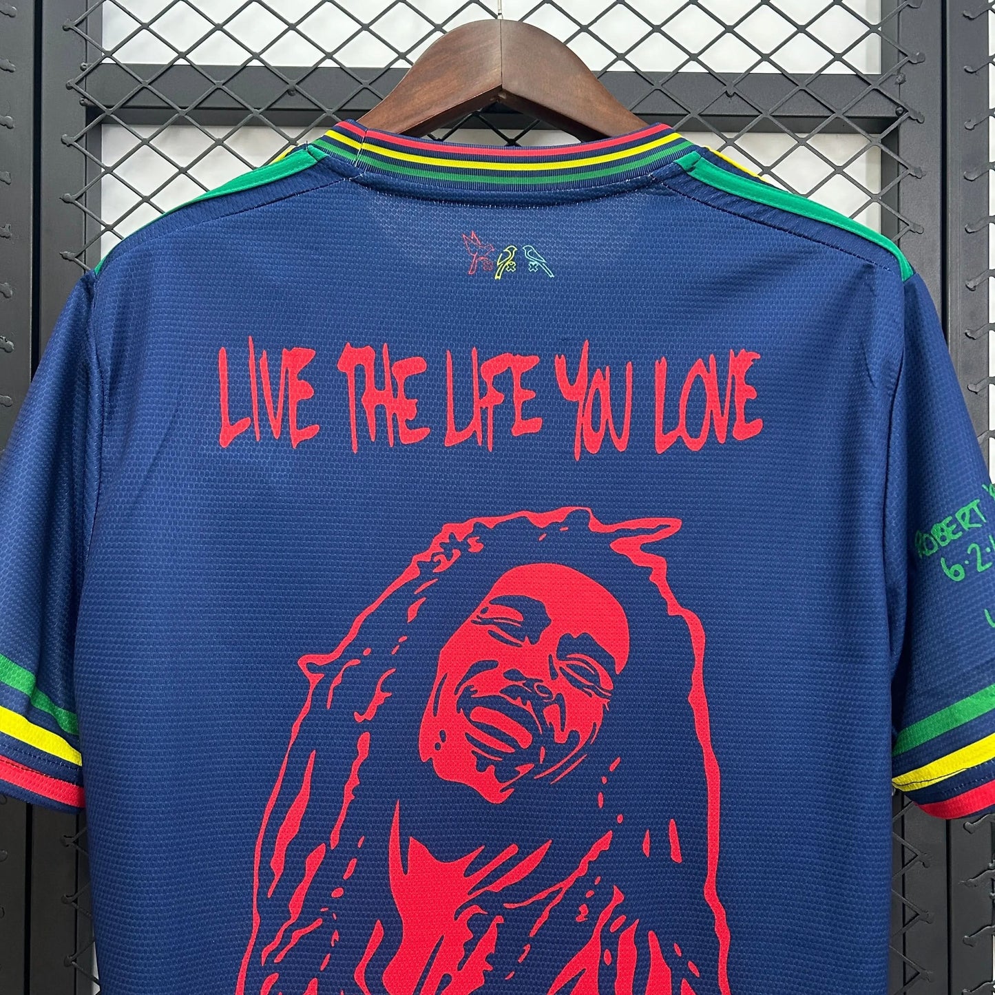 2025-26 Ajax Amsterdam Bob Marley 40th Blue S-2XL asasshop