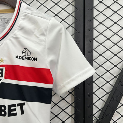 2025-26 Sao Paulo Home Kids Size 16-28 asasshop