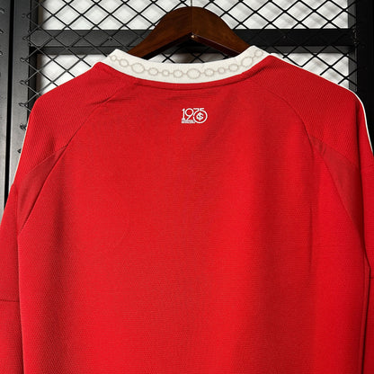 2025-26 Brazil Internacional Home Long sleeves S-2XL asasshop