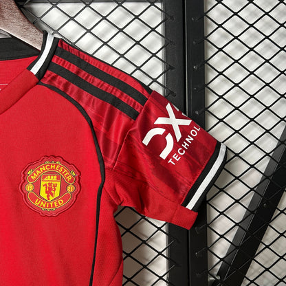 2025-26 Manchester United Home KIDS 16-28 asasshop