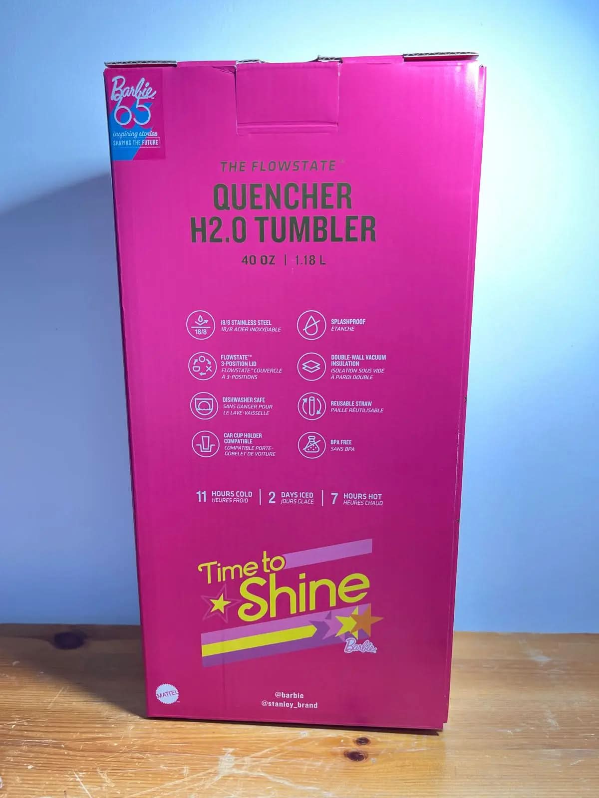Stanley Barbie 40 oz h2.0 quencher asasshop