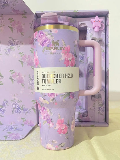 LoveShackFancy x Stanley Quencher Tumbler 40 oz asasshop