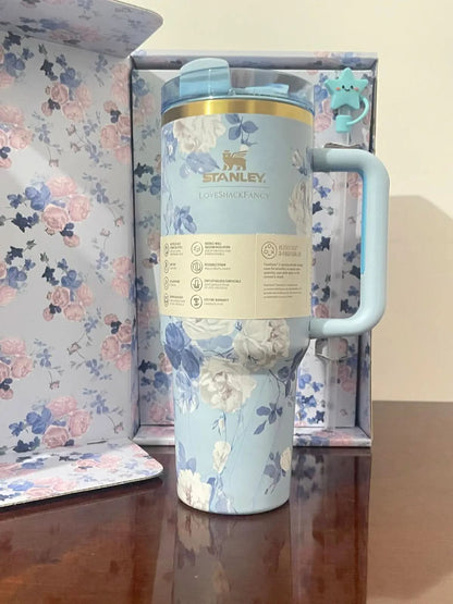 LoveShackFancy x Stanley Quencher Tumbler 40 oz asasshop