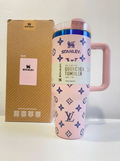 Stanley lv 40 oz Holographic Thermal Cup – Shine, Style, and Comfort in Every Sip asasshop