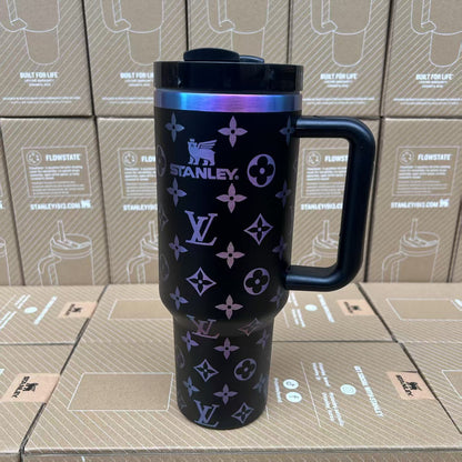 Stanley lv 40 oz Holographic Thermal Cup – Shine, Style, and Comfort in Every Sip