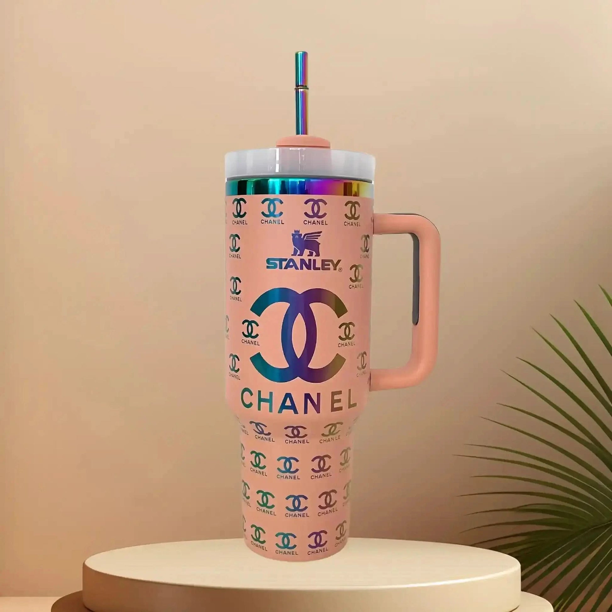 -Designer Holographic 40 OZ Insulated Car Cup – Limited Edition asasshop
