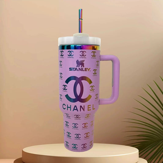 -Designer Holographic 40 OZ Insulated Car Cup – Limited Edition asasshop