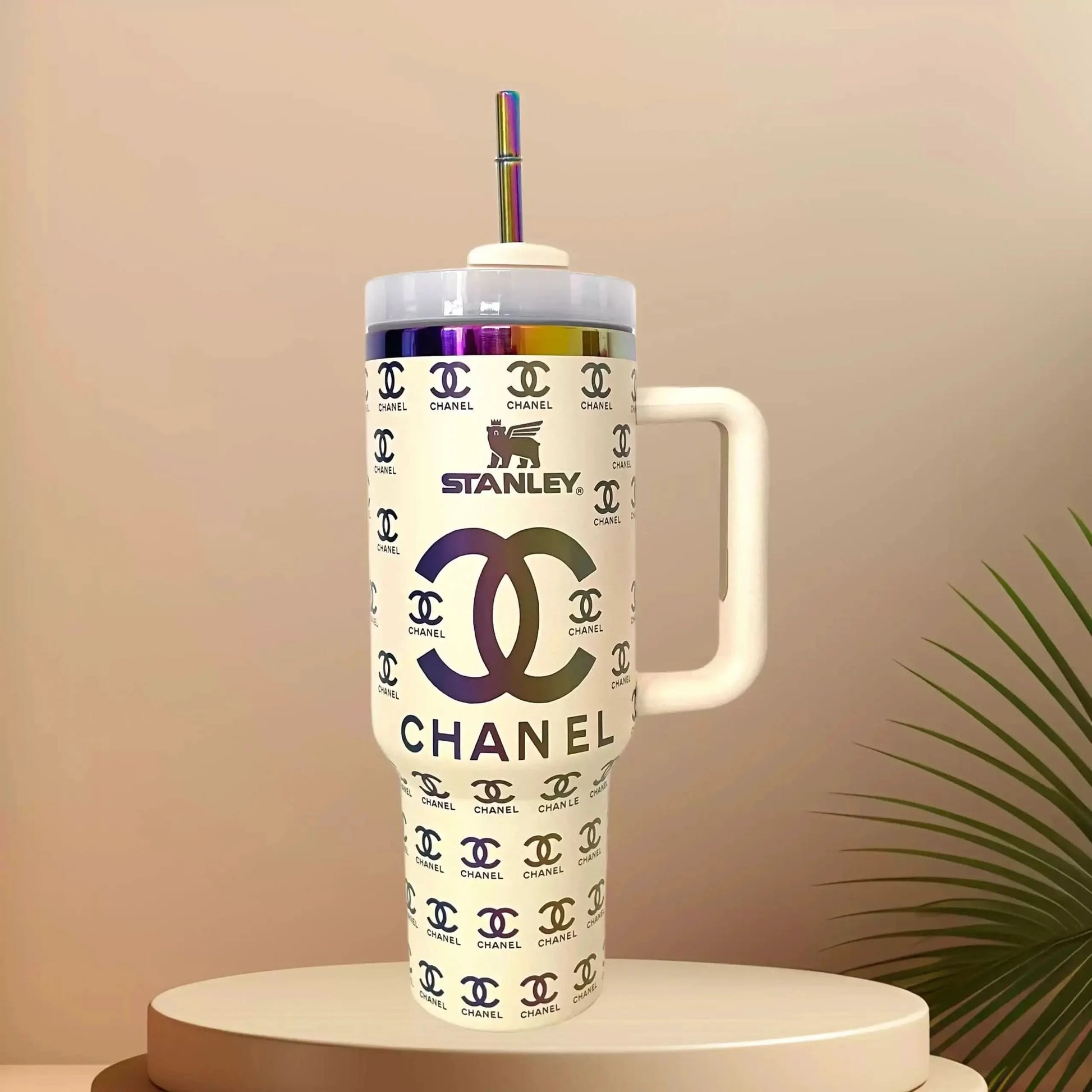 -Designer Holographic 40 OZ Insulated Car Cup – Limited Edition asasshop