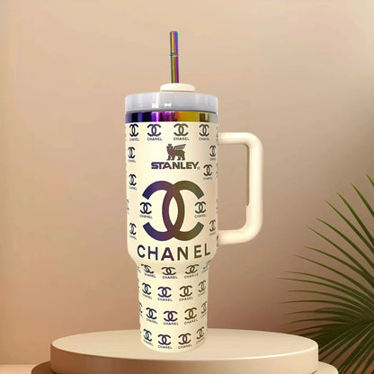 -Designer Holographic 40 OZ Insulated Car Cup – Limited Edition asasshop