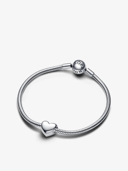 Be Love Engravable Heart Charm Bracelet Gift Set asasshop