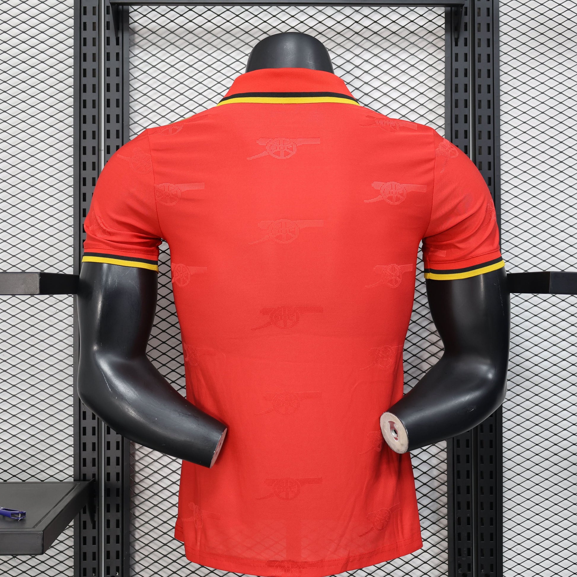 2025-26 Arsenal Special Red Polo Player Size S-2XL asasshop