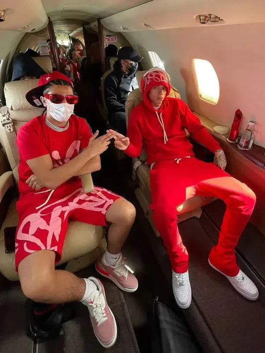Brand Sy World Cotton Casual Tracksuit Y2K Harajuku High Street Men Women Hoodies Pants Hip Hop Sportswear Tops Sports Trousers asasshop