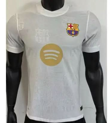 2025-26 Barcelona Special White Player S-2XL asasshop