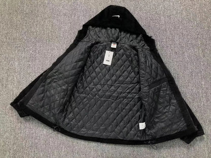 Supreme Nike Arc Corduroy Hooded Jacket Black asasshop