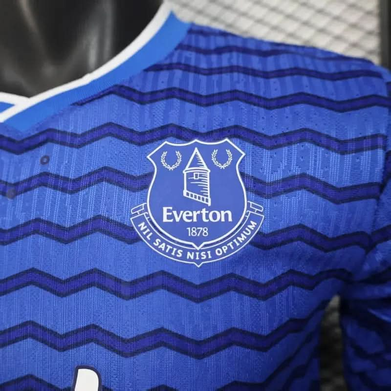 2025-26 Everton Home Player S-2XL asasshop