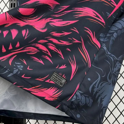 2025-26 Barcelona Special Black Pink Dragon S-2XL asasshop