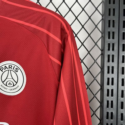 2025-26 Paris Long Sleeve Goleiro Red S-2XL asasshop