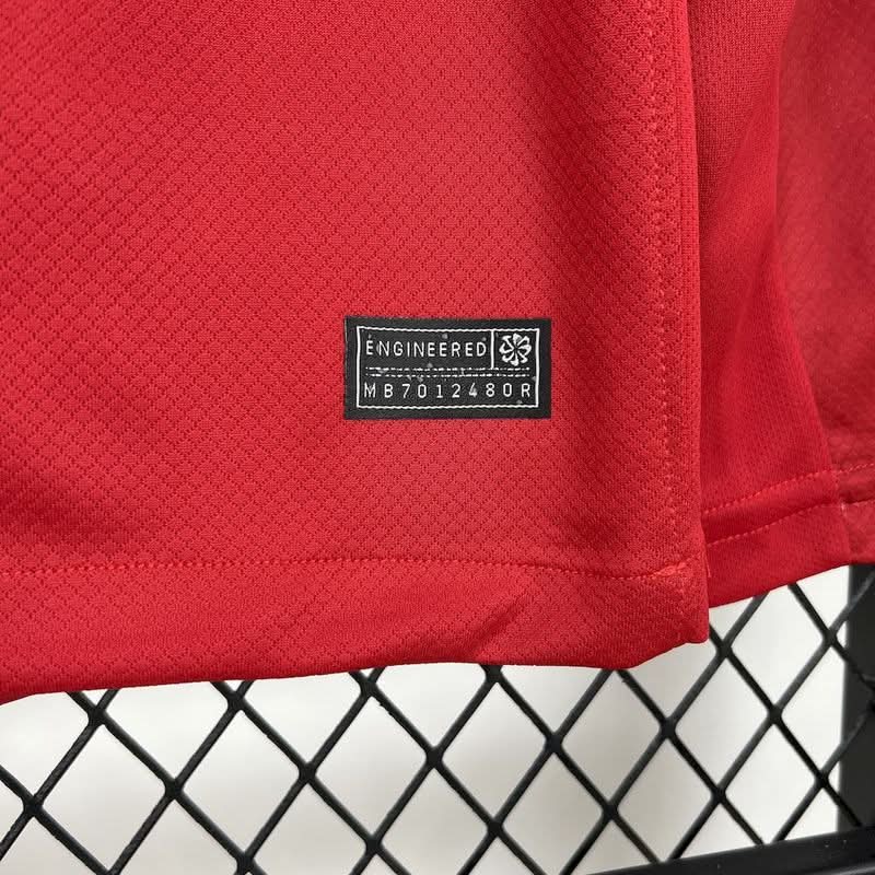 2025-26 Paris Long Sleeve Goleiro Red S-2XL asasshop
