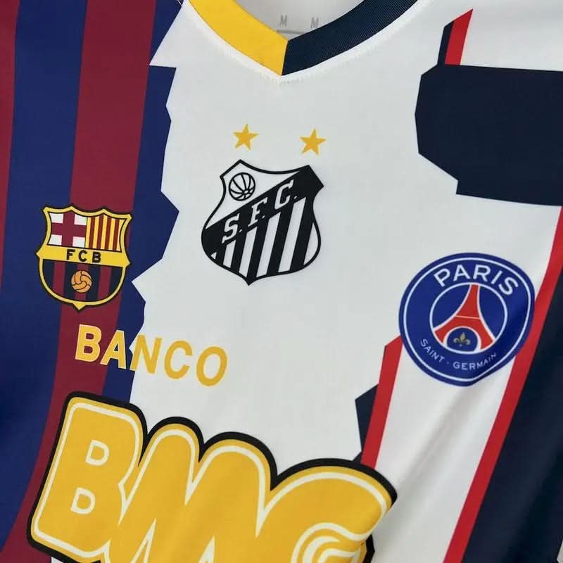 2025-26 Santos 11 NEYMAR JR Anniversary Edition S-2XL asasshop