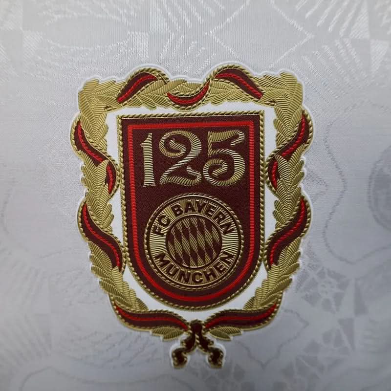 2025-26 Bayern Munich 125 Years White Player S-2XL asasshop