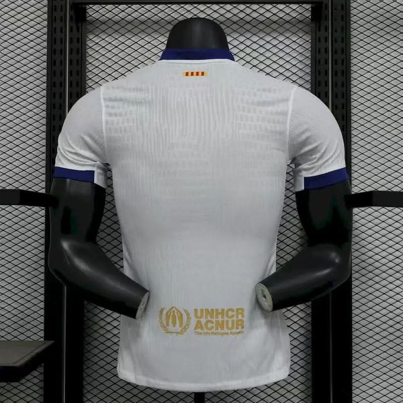 2025-26 Barcelona White Special Player S-XXL asasshop