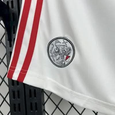 2025-26 Ajax Home Shorts S-2XL asasshop
