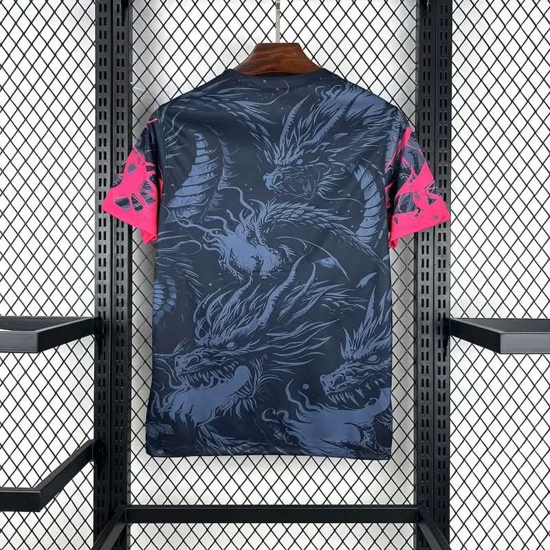 2025-26 Barcelona Special Black Pink Dragon S-2XL asasshop