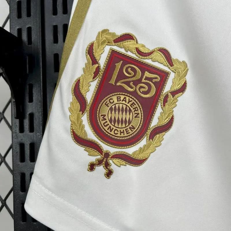 2025-26 Bayern 125th White Short S-2XL asasshop